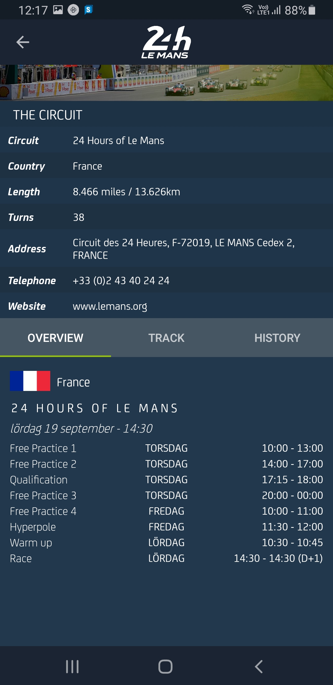 Namn:  Screenshot_20200918-121747_24H Le Mans.jpg
Visningar: 260
Storlek:  485.6 KB